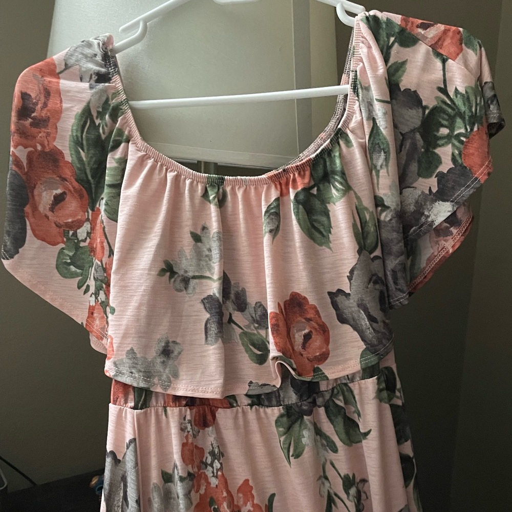 Pinkblush pink floral dress size small